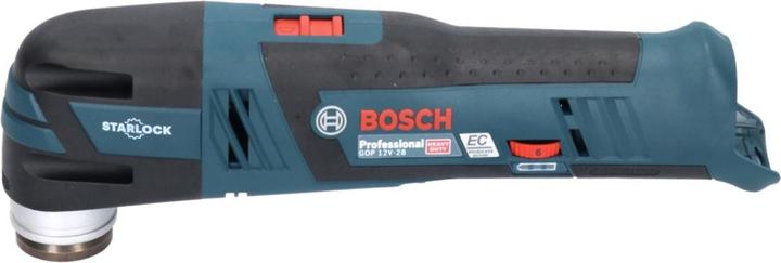 Actual product image Bosch Professional GOP 12V-28 Cordless Brushless Multi-Cutter with StarlockPlus + 1x Battery GBA 3.0
