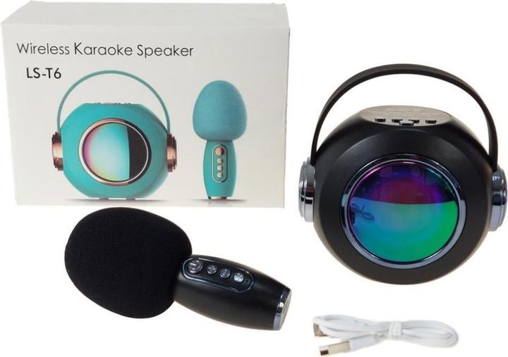 Actual product image Adar Bluetooth-Lautsprecher mit Mikrofon, USB-MIX-Kabel