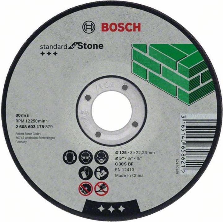 Actual product image Bosch Professional Zubehör PRO Stone cutting disc, 125 x 2.5 x 22.23 mm