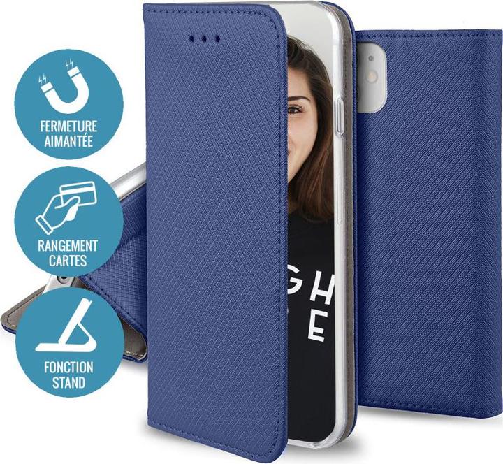 Actual product image OEM Smart Magnet case for Oppo A53s / A53 2020 navy blue (Oppo A53 (2020), Oppo A53s)