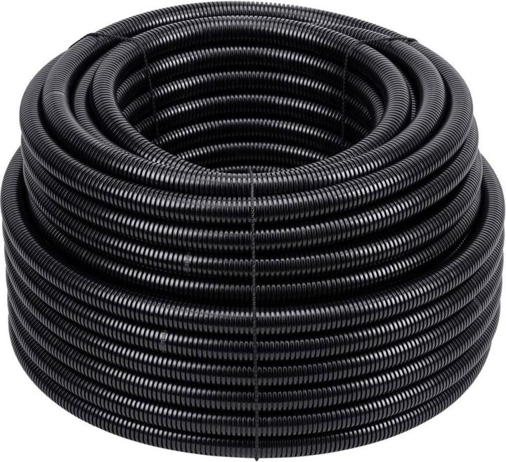 Produktbild Meister Isolierrohr flexibel, 50 m, 750 N, M25, schwarz (5000 cm)