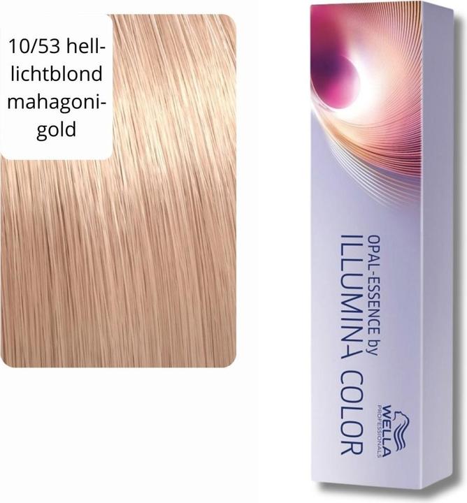 Produktbild Wella Illumina Color Atb 10/53 - 60 Ml (10, 53 Hell-Lichtblond Mahagoni-Gold)