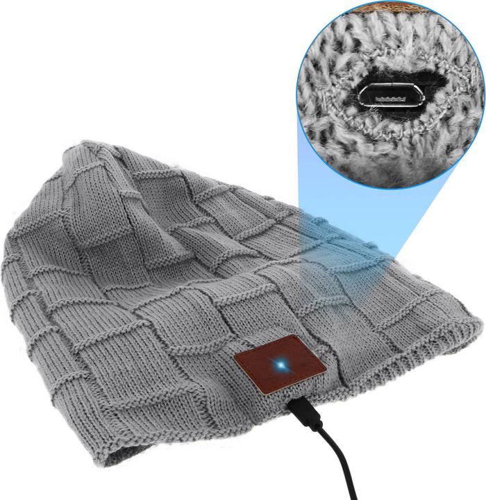 Produktbild Avizar Bluetooth Mütze mit Kopfhörer