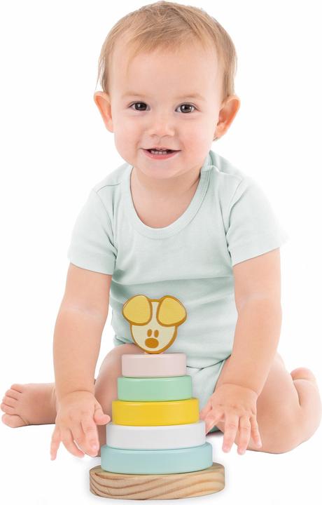 Actual product image Rubo Toys Woezel & Pip Pip Stacking Tower