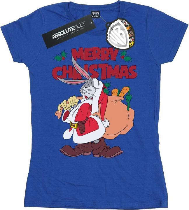 Looney Tunes Santa Bugs Bunny TShirt (M)