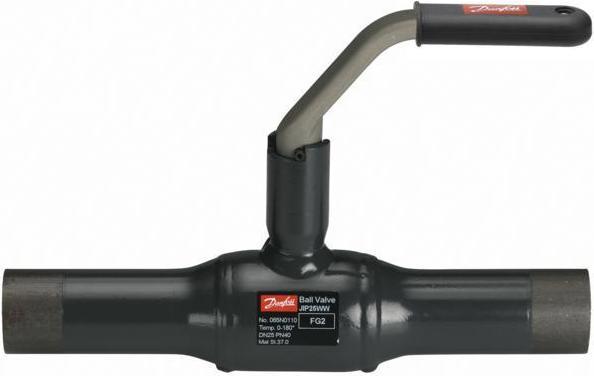 Actual product image Danfoss ball valve JIP-WW PN40 for welding DN40 - 065N0120