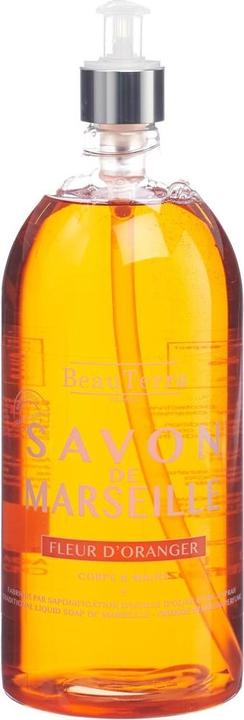 Immagine prodotto BeauTerra Sapone liquido Marsiglia fiori d'arancio (Sapone liquido, 1000 ml)