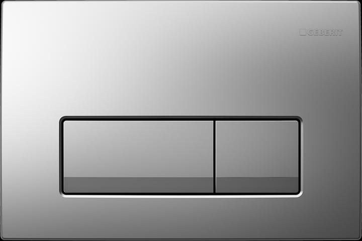 Image du produit Geberit Delta 51 drain plate WC drain plate chrome mat (115.105.46.1)