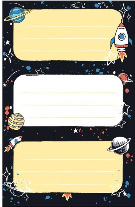 Image du produit Herlitz Étiquettes en hêtre Space, 76 x 35 mm