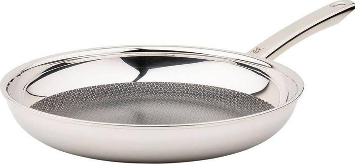 Produktbild WMF Edelstahlpfanne Bratpfanne 28cm Wender Profi Resist Induktion beschichtet (28 cm, Bratpfanne, Edelstahl, Aluminium)