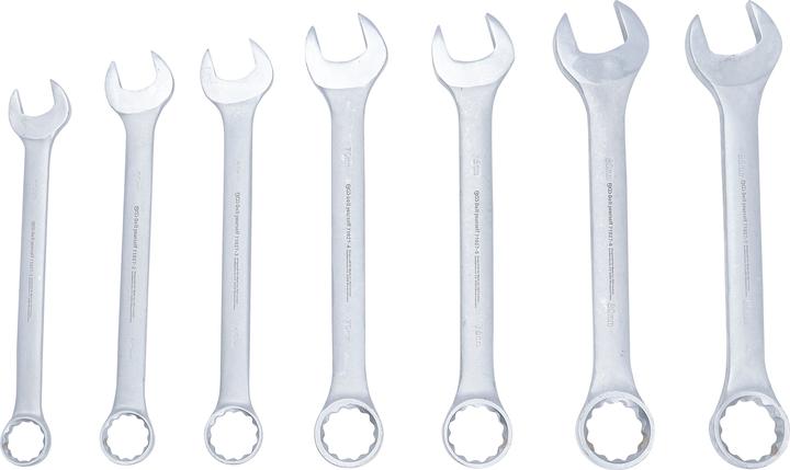 Actual product image BGS Combination Spanner Set XXL 55 - 85 mm 7 pcs. (63 mm, 62 mm, 67 mm, 56 mm, 58 mm, 71 mm, 85 mm, 66 mm, 65 mm, 78 mm, 80 mm, 76 mm, 68 mm, 82 mm, 77 mm, 55 mm, 60 mm, 70 mm, 75 mm, 74 mm, 57 mm)