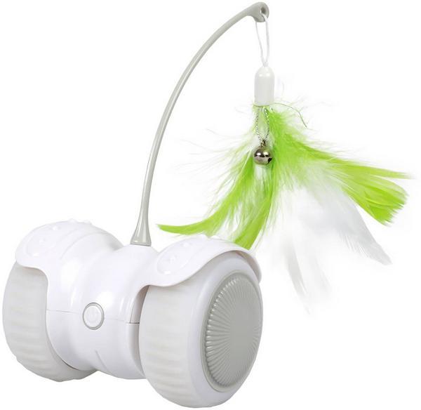 Actual product image EBI Cat chaser, 11x11x7.3 cm, white/green