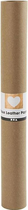 Actual product image Creativ Company Leather paper roll, 350 g, 1 piece, dark brown