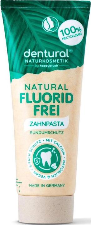 Produktbild happybrush Dentural Natural Fluoridfrei (75 ml)