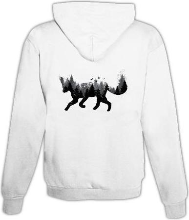 Immagine prodotto Schwesternuhr Felpa con cappuccio Forest Fox Unisex (L)