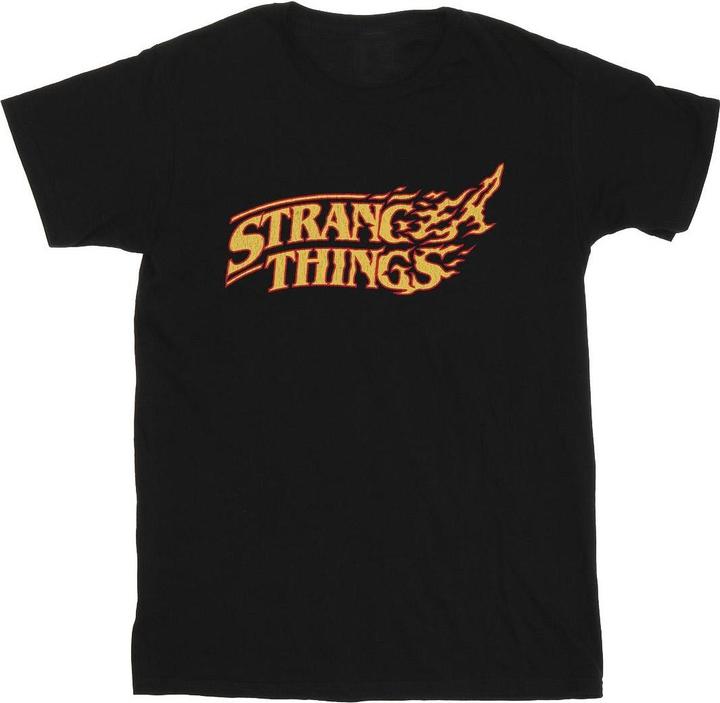 Netflix Stranger Things Logo Breaking TShirt Jungen