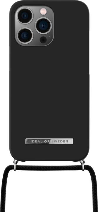 Actual product image iDeal Of Sweden Ordinary Necklace Case Ultra Black Series (Apple iPhone 13 Pro)