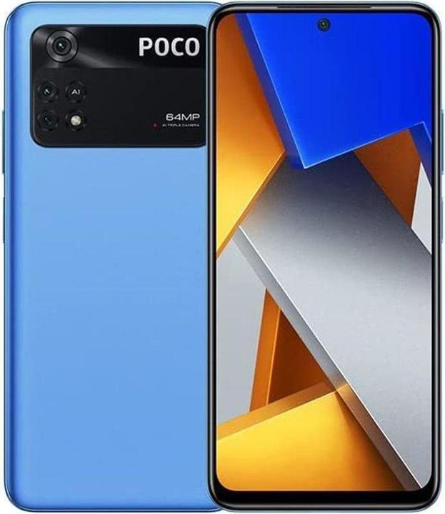 Produktbild Xiaomi Poco M4 Pro (128 GB, Blau, 6.43", Dual SIM, 64 Mpx, 4G)