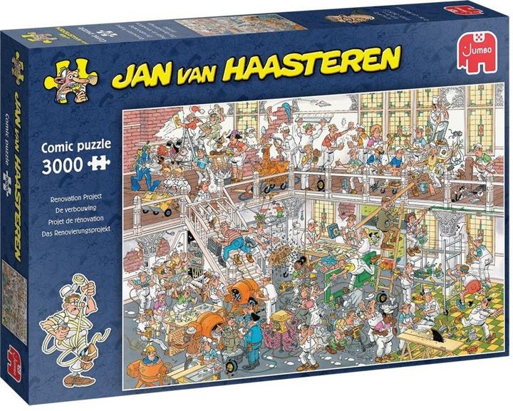 Actual product image Jan van Haasteren - Renovation Project (3000 Pieces) (3000 pieces)