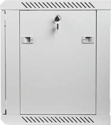 Produktbild Lanberg Wand- Rack 19 " 9U 600X450mm grau (9 HE, 19 Zoll Rack)