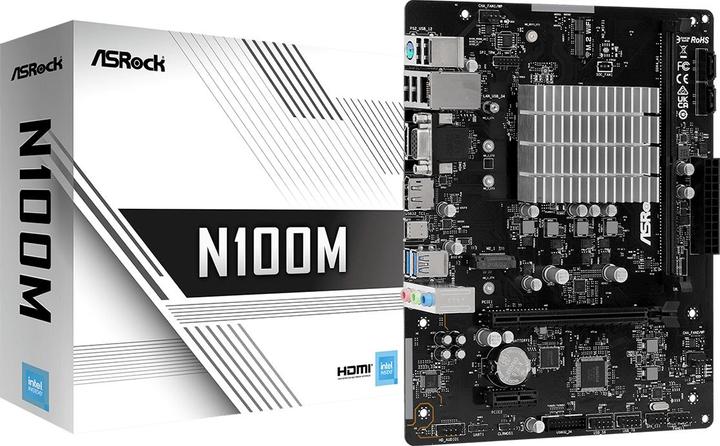 Immagine prodotto AsRock N100M (BGA 1264, mATX)