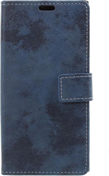 Actual product image MU Classic Vintage look leather book cover (Xperia XA1 Plus)