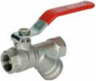 Actual product image water valve, ball, socket with filter, standard handle, Pn 30 1 "Old (152305)