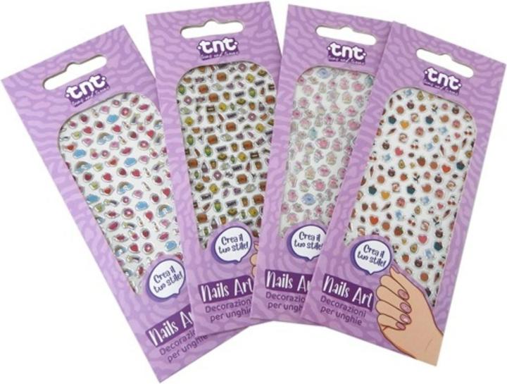 Garden Lights TnT NAILS ART - NAIL DECORATIONS disp 24pcs