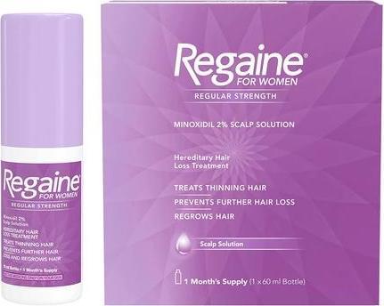 Produktbild Regaine für Frauen Haarwachstum und Haarausfall Lösung mit Minoxidil 60ml - 1 Monatsvorrat (60 ml)