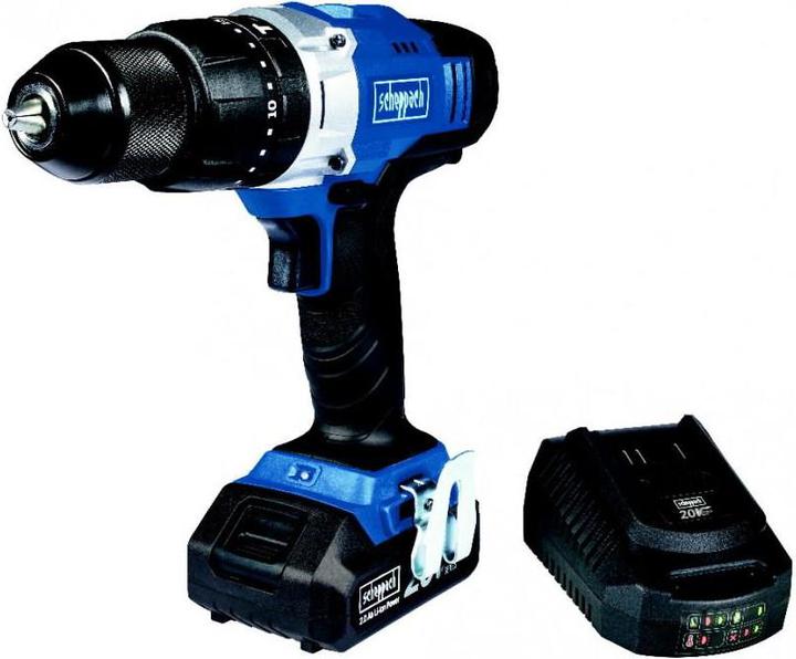 Produktbild Scheppach Cordless screwdriver / drill CCD45-20ProS, 1x2.0 Ah