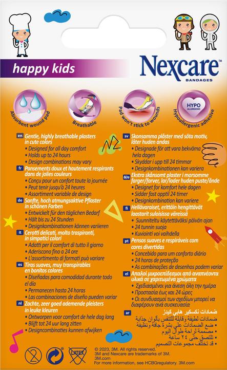 Immagine prodotto Nexcare Gesso per bambini Professioni per bambini felici (20 x)
