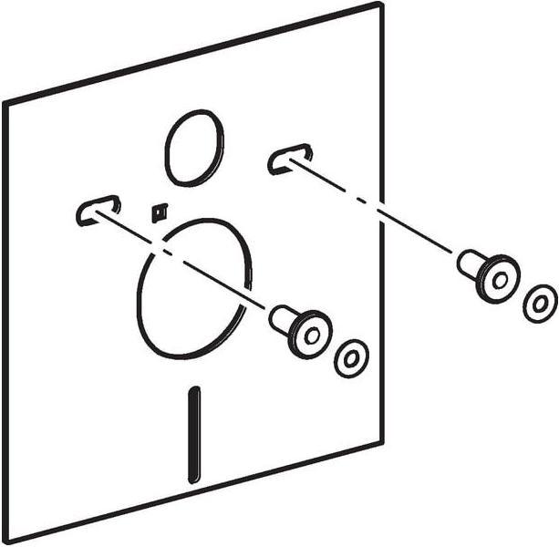 Produktbild Geberit sound insulation gasket