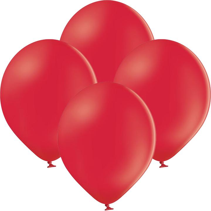 bonacker ballonversand Balloons red - premium quality made from natural rubber (25 x)