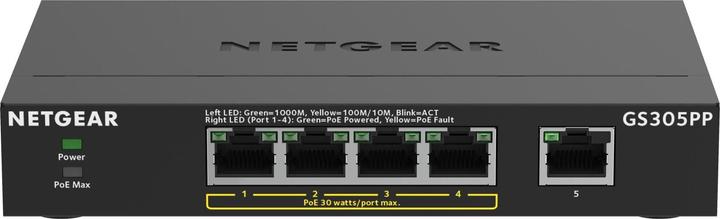 Actual product image Netgear GS305PP (5 Ports)