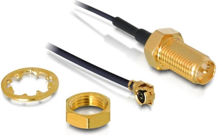 Produktbild Delock I-PEX / RP-SMA Antennenanschluss, 50cm (Antennenkabel)