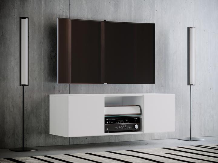 Image du produit VCM Bois Mural TV Lowboard Armoire TV Jusa (115 x 36 x 40 cm)