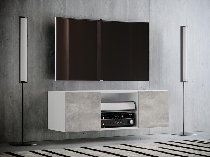 Image du produit VCM Bois Mural TV Lowboard Armoire TV Jusa (115 x 36 x 40 cm)