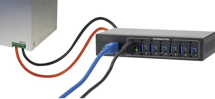 Image du produit Renkforce Hub industriel 7 ports USB 3 (USB-A, 7 Ports)