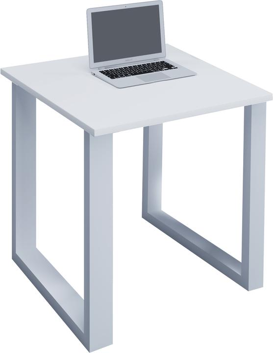 Actual product image VCM Premium Office Furniture Desk Lona X White (80 x 80 x 76 cm)