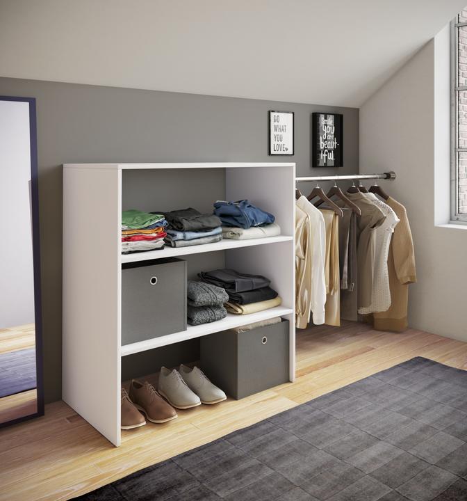 Produktbild VCM Offener Kleiderschrank Regal Dacho ll (90 x 50 x 100 cm)