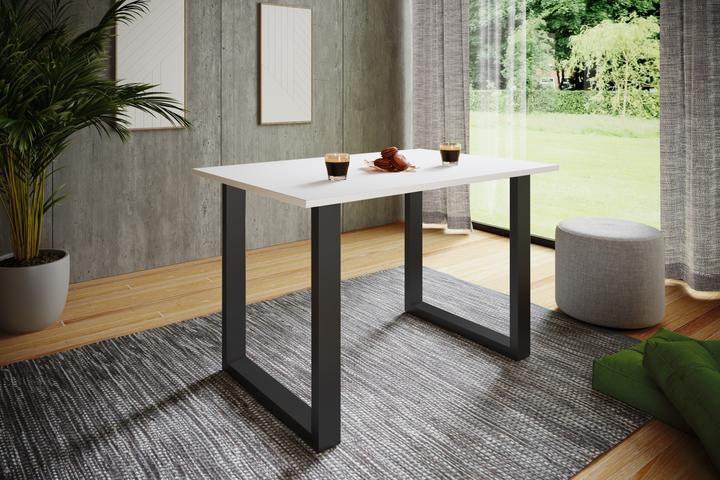 Image du produit VCM Table de salle à manger premium Table de salle à manger en bois "Xona U (140 x 80 x 76 cm)