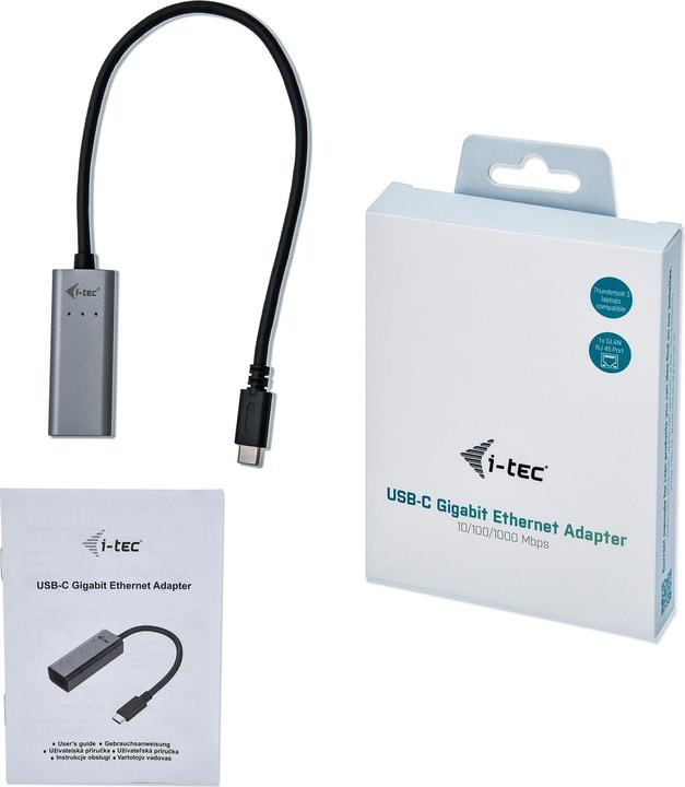 Actual product image i-tec USB-C to (USB-C, RJ45 (1x))