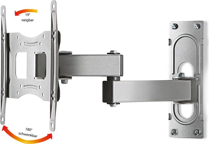 VCM TV VESA Wandhalterung neigbar schwenkar FS3 (Wand, 37", 15 kg)