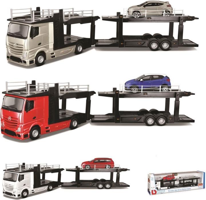 Immagine prodotto Bburago Mercedes Benz Hauler 1/43 incl. auto ass.
