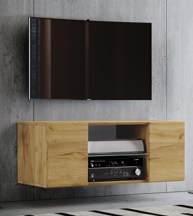 Produktbild VCM Holz TV Wand Lowboard Fernsehschrank Jusa (95 x 36 x 40 cm)