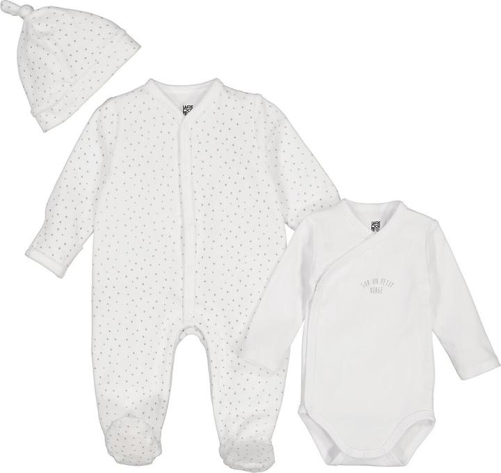 La Redoute Collections 3-teiliges Set für Neugeborene (50)