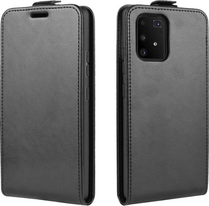 Actual product image Cover-Discount Galaxy S10 Lite - Classic Flip Case vertical black