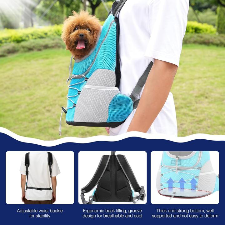 Actual product image Pawaboo Hunderucksack (Dog, Breathable)