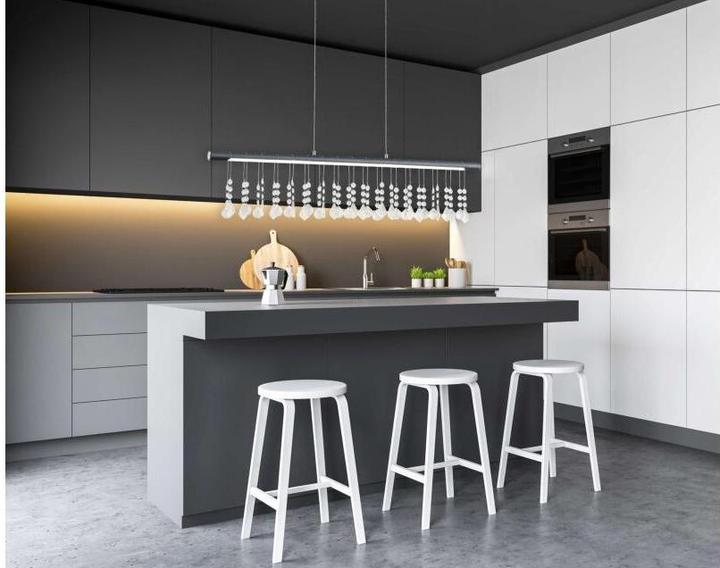 Produktbild Näve LED Pendelleuchte Nobilis l: ca. 100 cm - grau (2152 lm)