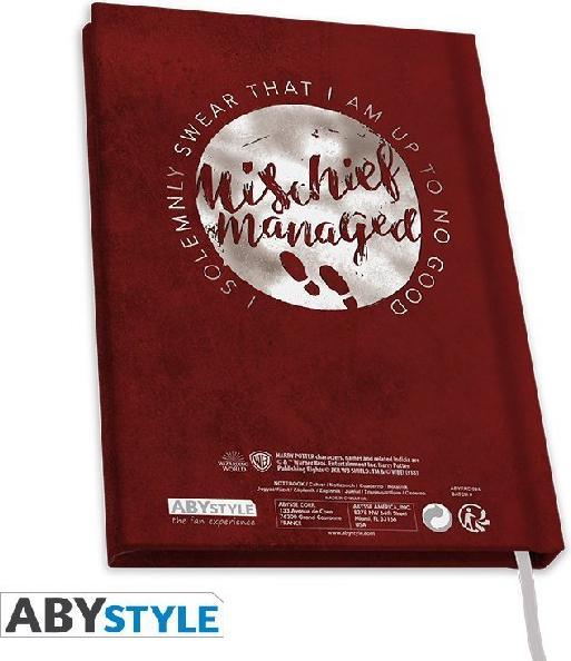 Produktbild ABYstyle Harry Potter: Marauders Map (A5, Harter Einband)